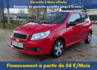 CHEVROLET AVEO 1.2 16V 84 3P - Automatix Motors - Voiture Occasion - Achat Voiture - Vente Voiture - Reprise Voiture