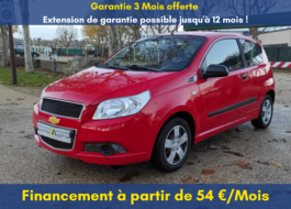 CHEVROLET AVEO 1.2 16V 84 3P - Automatix Motors - Voiture Occasion - Achat Voiture - Vente Voiture - Reprise Voiture