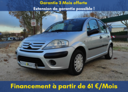 Citroen C3 Phase 2 Classic 1.1 60 - Automatix Motors - Voiture Occasion - Achat Voiture - Vente Voiture - Reprise Voiture