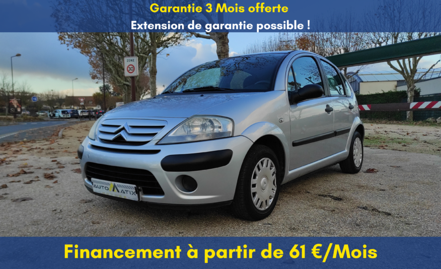 Citroen C3 Phase 2 Classic 1.1 60 - Automatix Motors - Voiture Occasion - Achat Voiture - Vente Voiture - Reprise Voiture