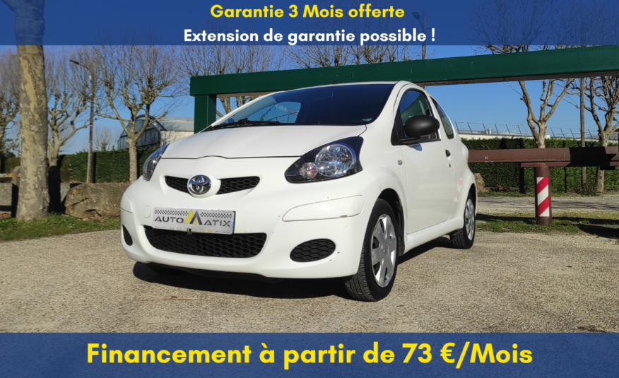 Toyota Aygo 1.0 VVT-I 68CH CONFORT 3P - Automatix Motors - Voiture Occasion - Achat Voiture - Vente Voiture - Reprise Voiture