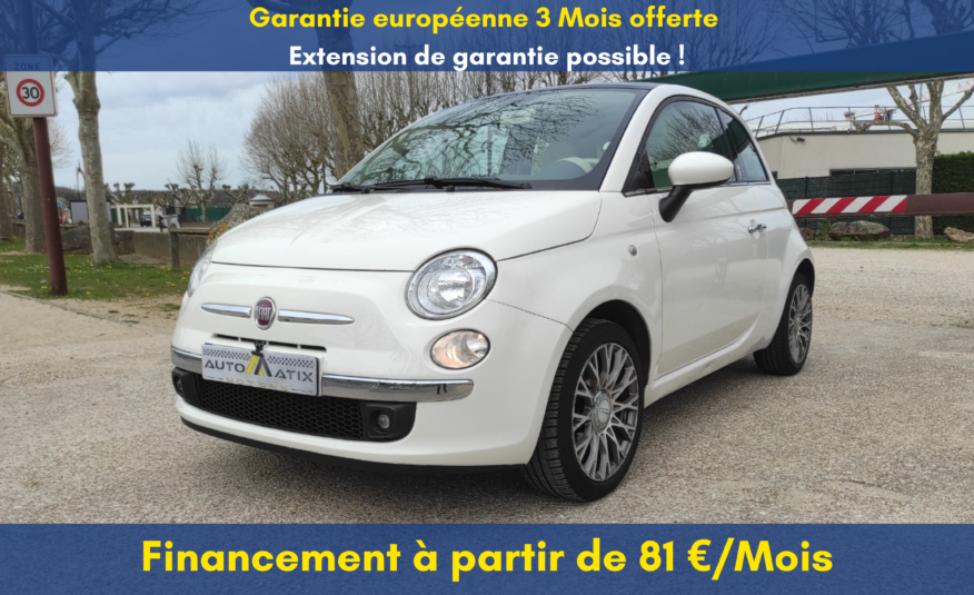 Fiat 500 2012 1.2 8V 69ch Liberty & Art fabrics - Automatix Motors - Voiture Occasion - Achat Voiture - Vente Voiture - Reprise Voiture