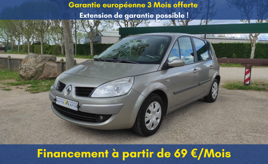 Renault Scenic II Phase 2 2007 1.6 110CH Latitude - Automatix Motors - Voiture Occasion - Achat Voiture - Vente Voiture - Reprise Voiture