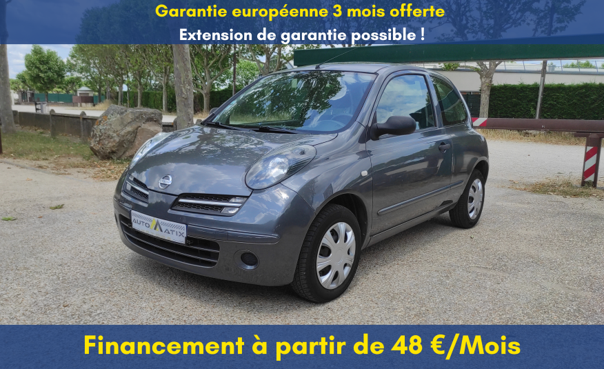 Nissan Micra 2007 Marie Claire 1.2 65ch 3P - Automatix Motors - Voiture Occasion - Achat Voiture - Vente Voiture - Reprise Voiture