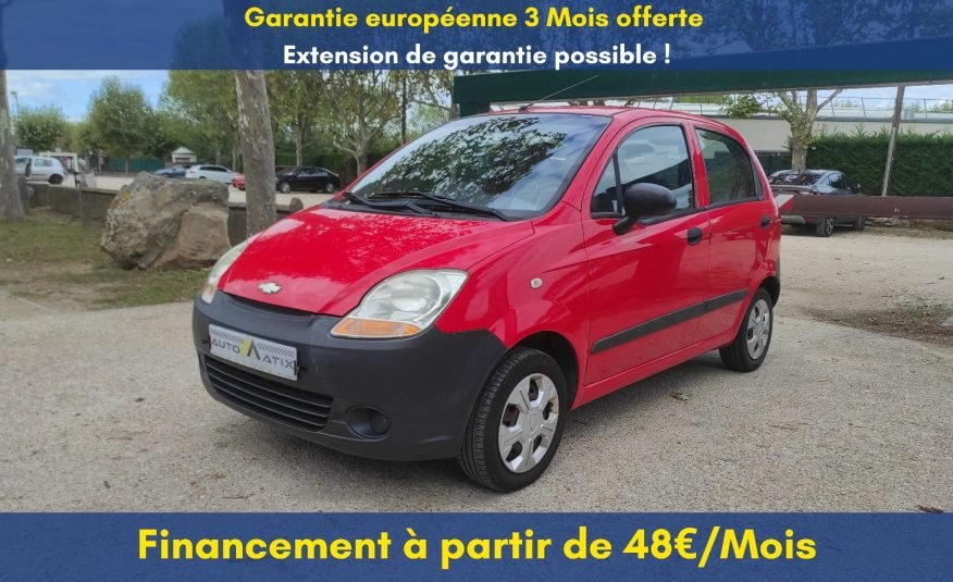 Chevrolet Matiz 2009 0.8 S 52ch - Automatix Motors - Voiture Occasion - Achat Voiture - Vente Voiture - Reprise Voiture