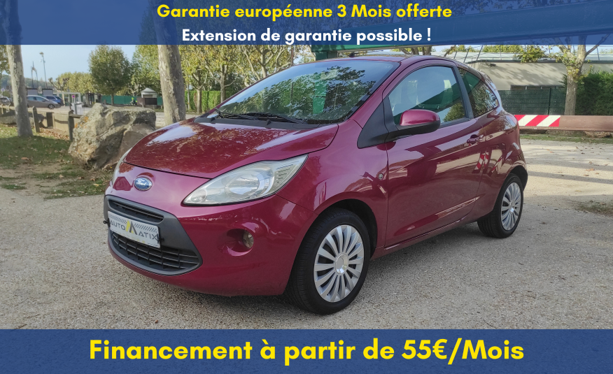 Ford Ka 2009 1.2 Titanium 70CH - Automatix Motors - Voiture Occasion - Achat Voiture - Vente Voiture - Reprise Voiture