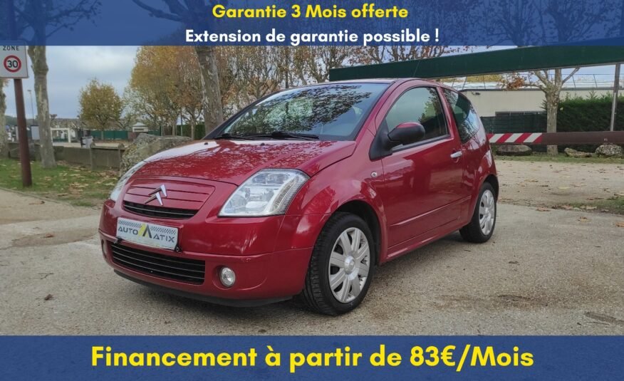 Citroën C2 2006 1.4 Stop&Start SensoDrive 88ch - Automatix Motors - Voiture Occasion - Achat Voiture - Vente Voiture - Reprise Voiture