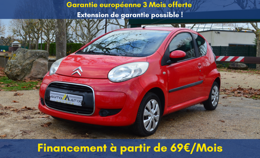 Citroen C1 2010 1.0 Confort 68ch 3P - Automatix Motors - Voiture Occasion - Achat Voiture - Vente Voiture - Reprise Voiture