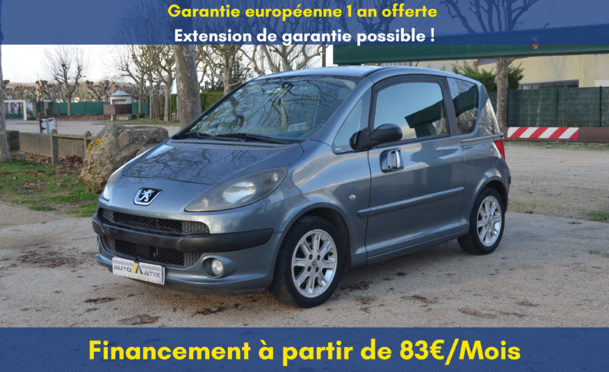 Peugeot 1007 2007 1.4 Sporty 2-Tronic 75ch - Automatix Motors - Voiture Occasion - Achat Voiture - Vente Voiture - Reprise Voiture