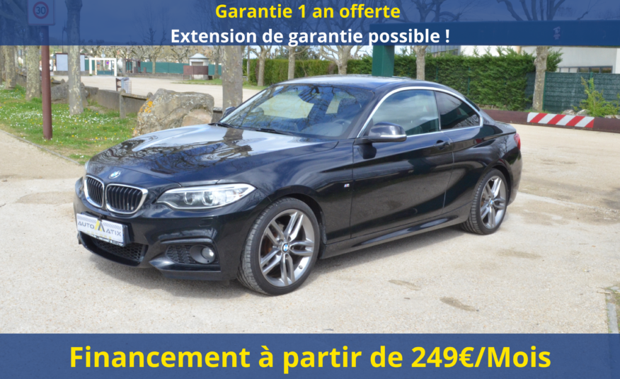 BMW Série 2 2016 218d Coupé (F22) pack M Sport - Automatix Motors - Voiture Occasion - Achat Voiture - Vente Voiture - Reprise Voiture