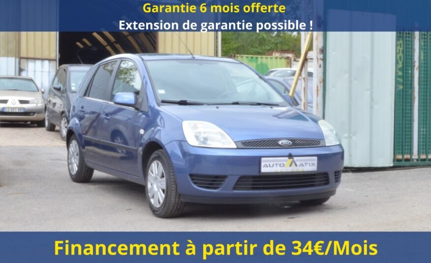 Ford Fiesta 2005 III 1.3 70ch Concept 5P - Automatix Motors - Voiture Occasion - Achat Voiture - Vente Voiture - Reprise Voiture