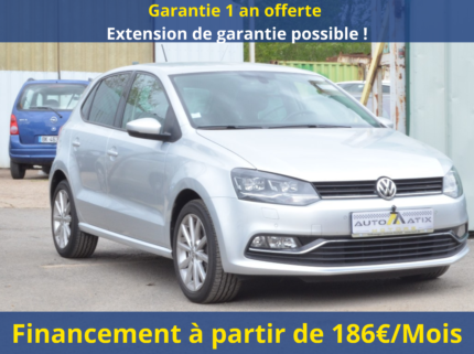 Volkswagen Polo V 2017 1.2 TSI 110ch BlueMotion Technology Carat DSG7 5p - Automatix Motors - Voiture Occasion - Achat Voiture - Vente Voiture - Reprise Voiture