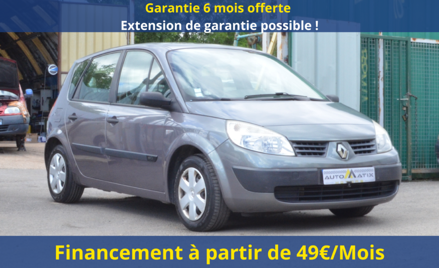 Renault Scenic II 2005 1.5 dCi 80ch Pack Authentique - Automatix Motors - Voiture Occasion - Achat Voiture - Vente Voiture - Reprise Voiture