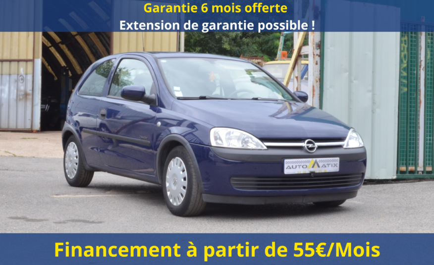 Opel Corsa III 2003 1.0 Twinport comfort 3p - Automatix Motors - Voiture Occasion - Achat Voiture - Vente Voiture - Reprise Voiture