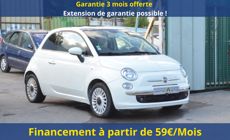 Fiat 500 2009 1.2 8v 69ch Lounge - Automatix Motors - Voiture Occasion - Achat Voiture - Vente Voiture - Reprise Voiture